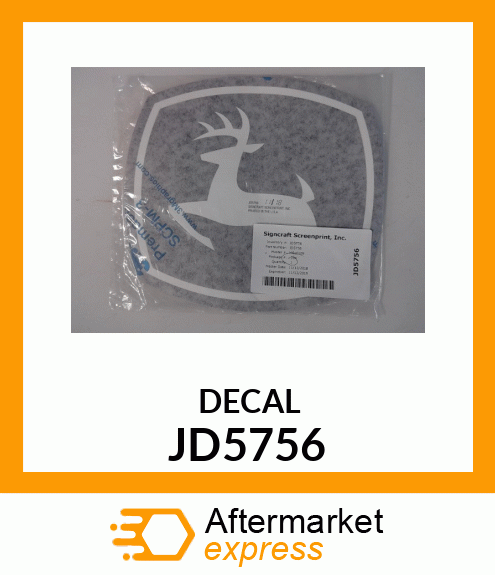 LABEL, TRADEMARK, LEAPING DEER JD5756