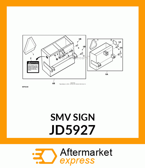 SMV EMBLEM WITH PREMASK JD5927