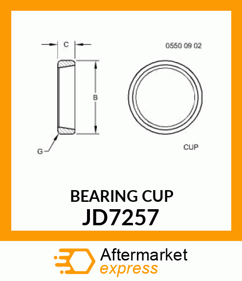 CUP JD7257