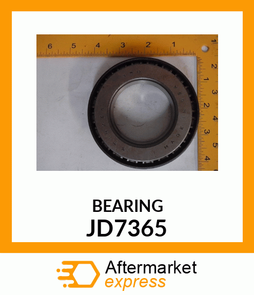 CONE,TAPER ROLLER BEARING JD7365