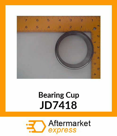 CUP,TAPER ROLLER BEARING JD7418