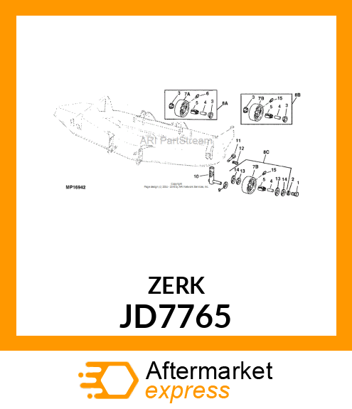 FITTING GREASE JD7765