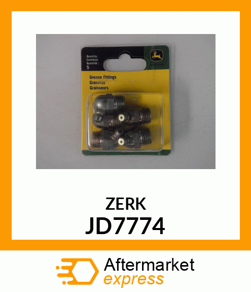 FITTING,GREASE JD7774