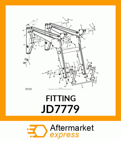 FITTING JD7779