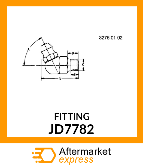 FITTING JD7782