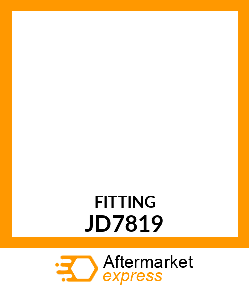 1/4 IN. STR FITTING JD7819