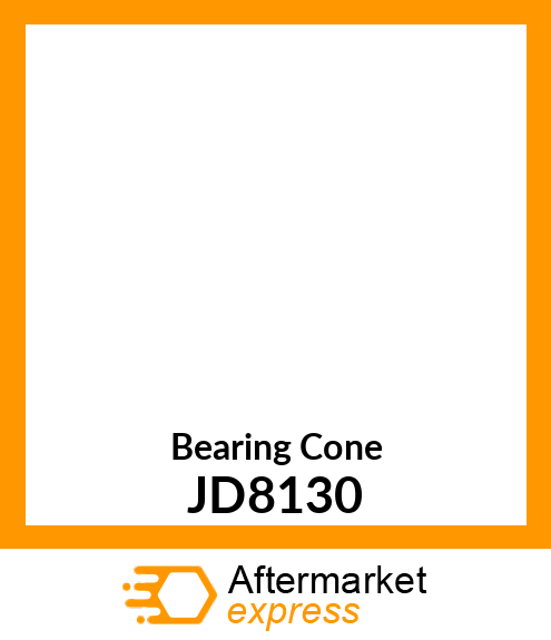 CONE,TAPER ROLLER BEARING JD8130