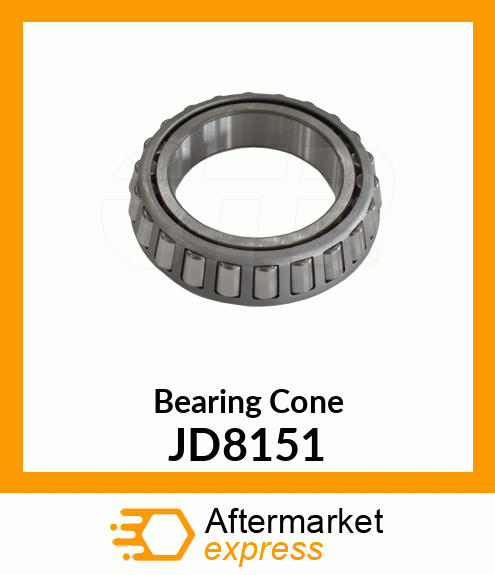 CONE,TAPER ROLLER BEARING JD8151