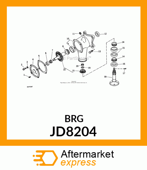 Bearing Cup JD8204