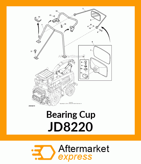 BEARING ,CUP JD8220