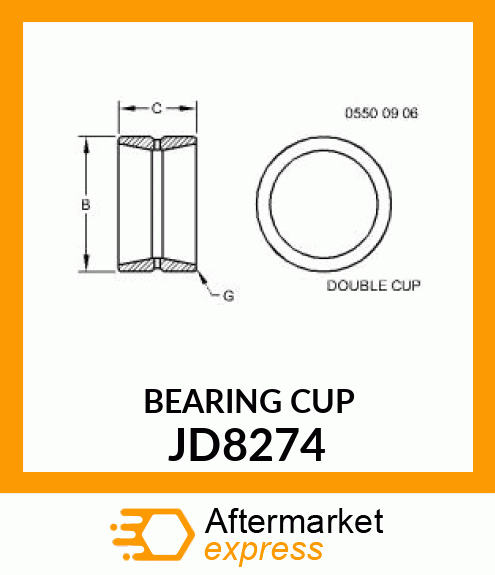 CUP JD8274