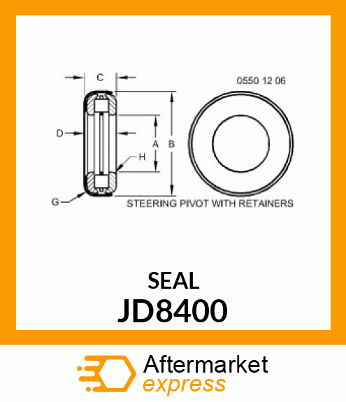 THRUST BEARING JD8400