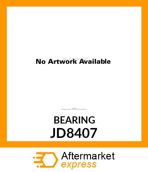 BEARING PNL JD8407