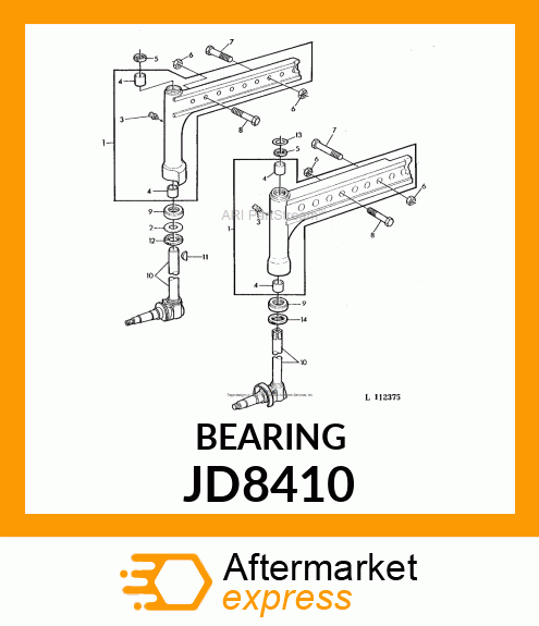 THRUST BEARING PNL JD8410