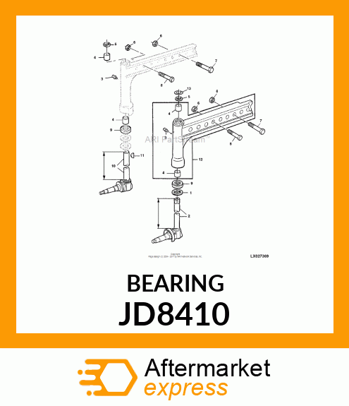 THRUST BEARING PNL JD8410