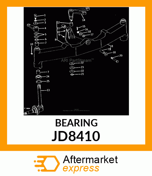 THRUST BEARING PNL JD8410