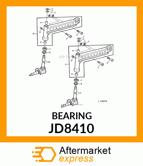 THRUST BEARING PNL JD8410