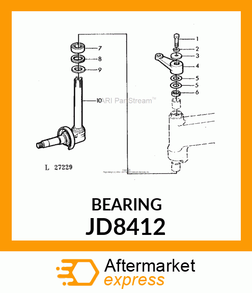 BEARING JD8412