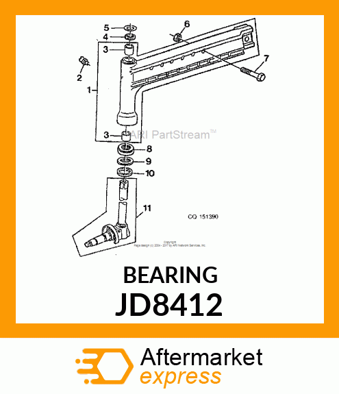 BEARING JD8412