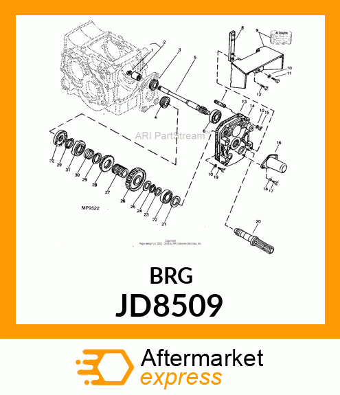 NEW DEPARTURE BRG PNL JD8509