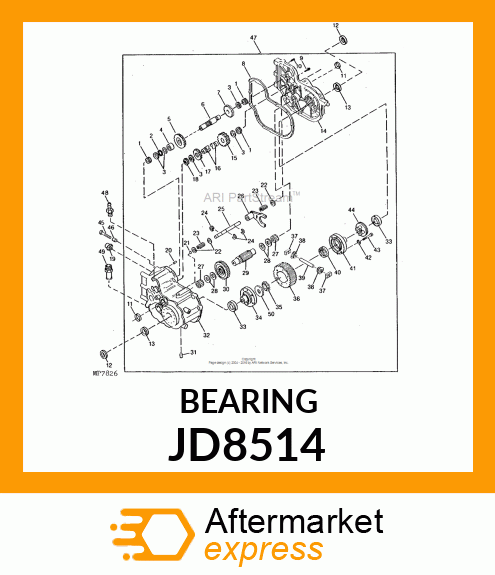 BEARING,BALL JD8514