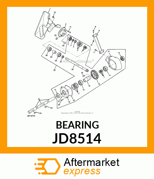 BEARING,BALL JD8514