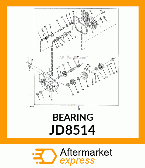 BEARING,BALL JD8514