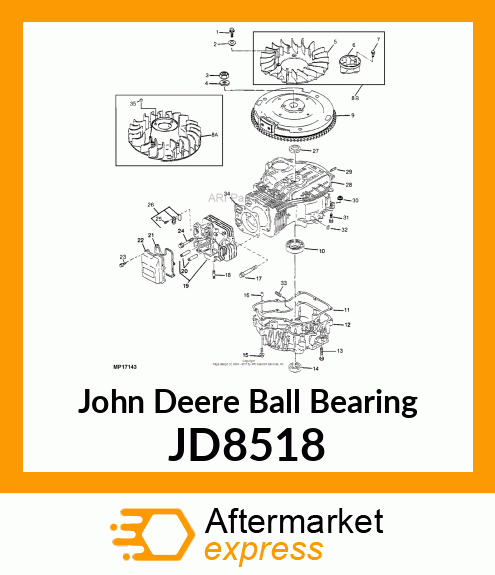 Ball Bearing JD8518