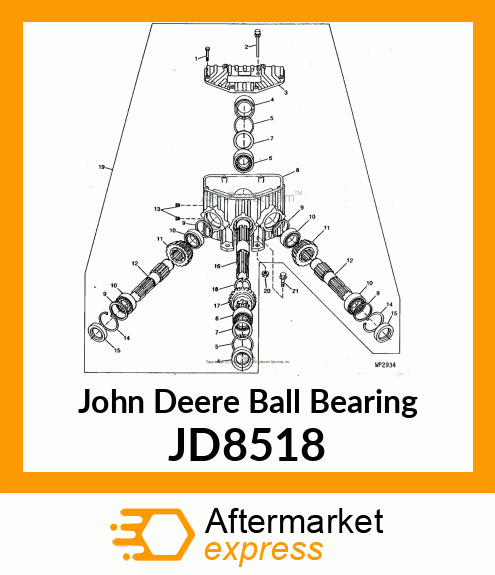 Ball Bearing JD8518