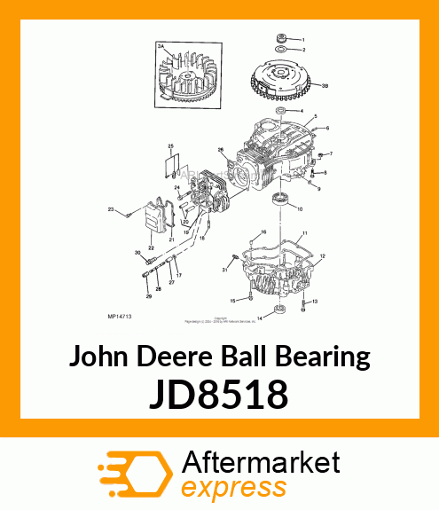 Ball Bearing JD8518