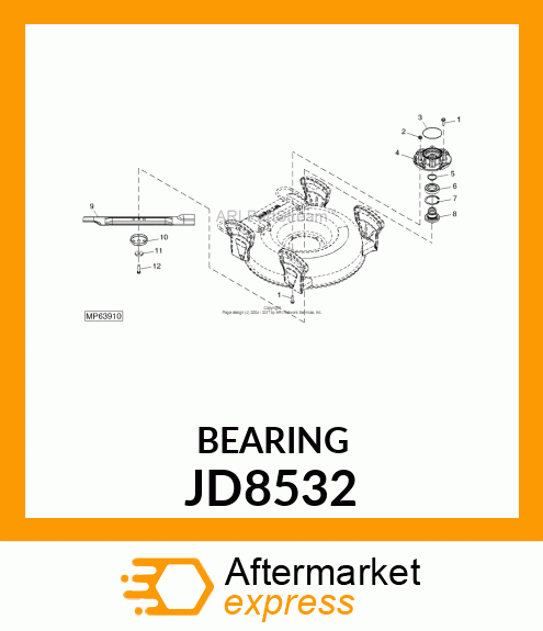 BEARING JD8532