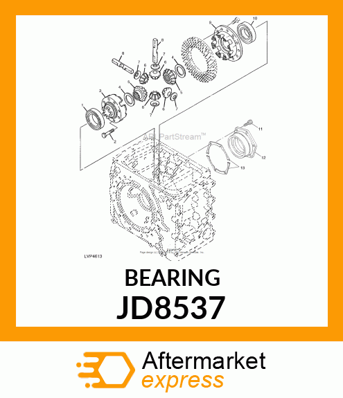 BEARING,BALL JD8537