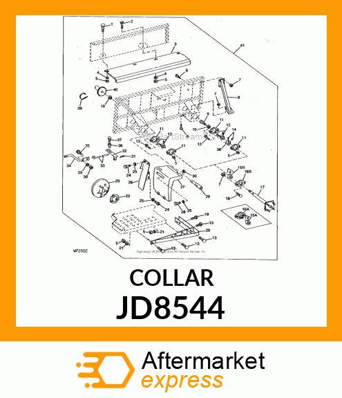 COLLAR, BEARING JD8544