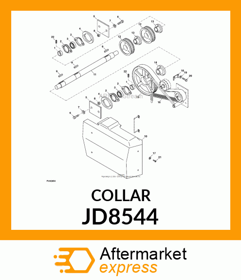 COLLAR, BEARING JD8544