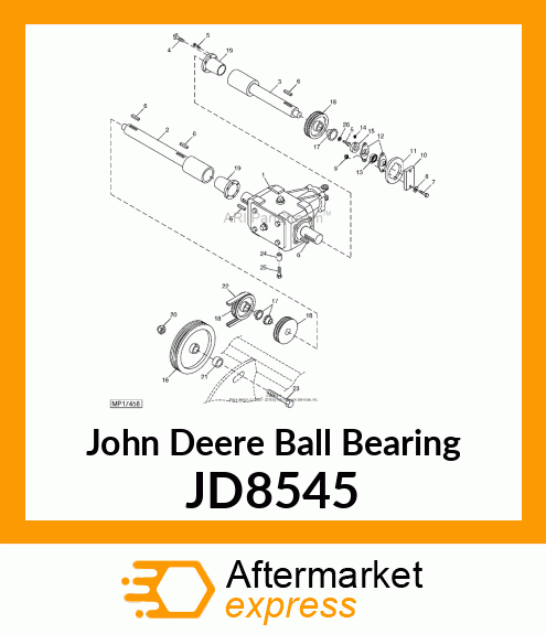 BEARING JD8545