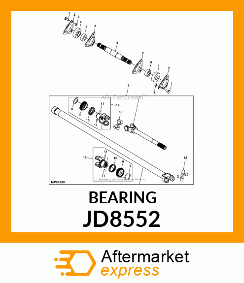 BEARING JD8552