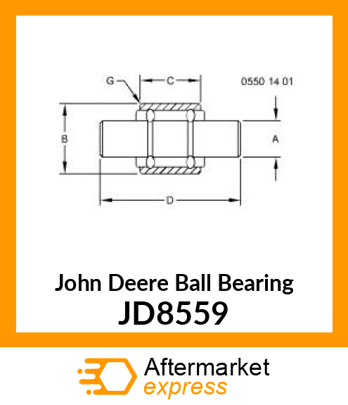 BALL BRG. JD8559