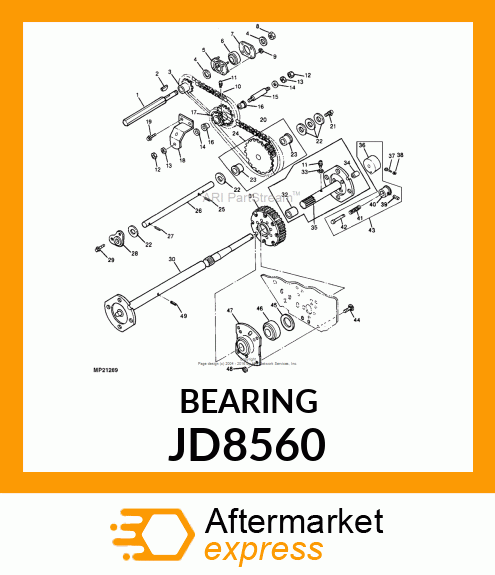 BEARING JD8560