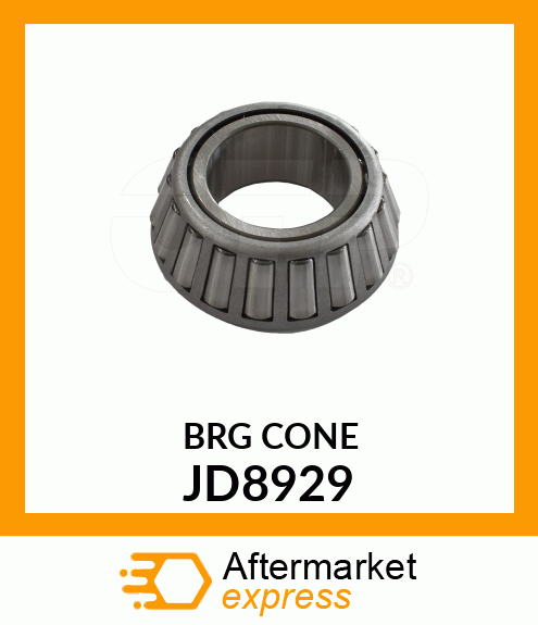 CONE,BEARING JD8929