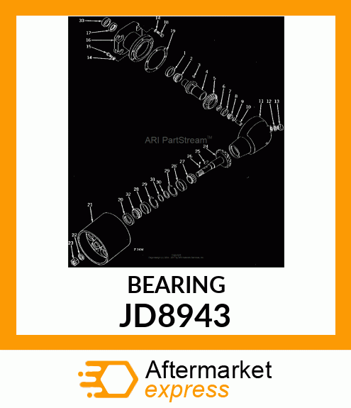 Bearing Cone JD8943