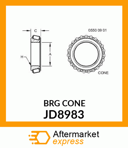 BRG. CONE JD8983