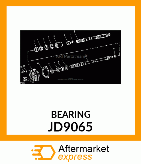 CONE, BEARING JD9065