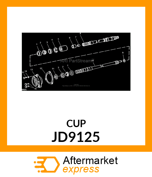 BEARING CUP JD9125