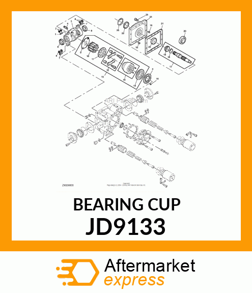 BEARING CUP JD9133