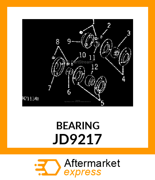 BEARING JD9217