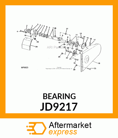 BEARING JD9217