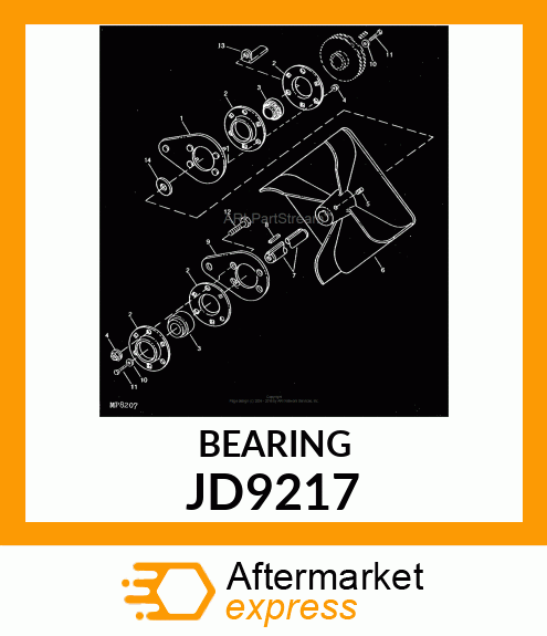 BEARING JD9217