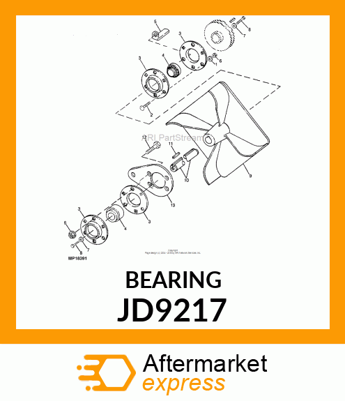 BEARING JD9217