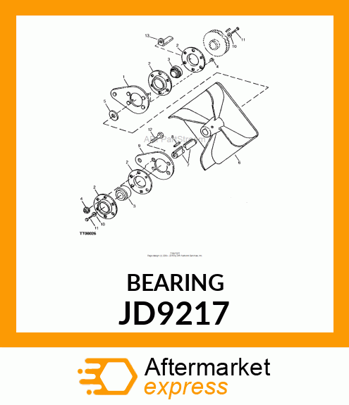 BEARING JD9217