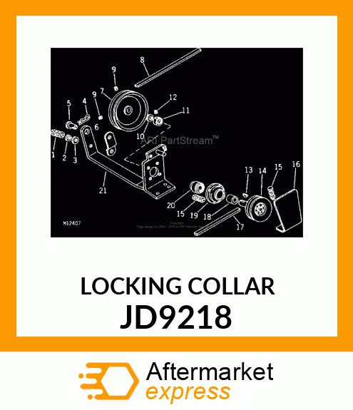 ECCENTRIC LOCKING COLLAR JD9218